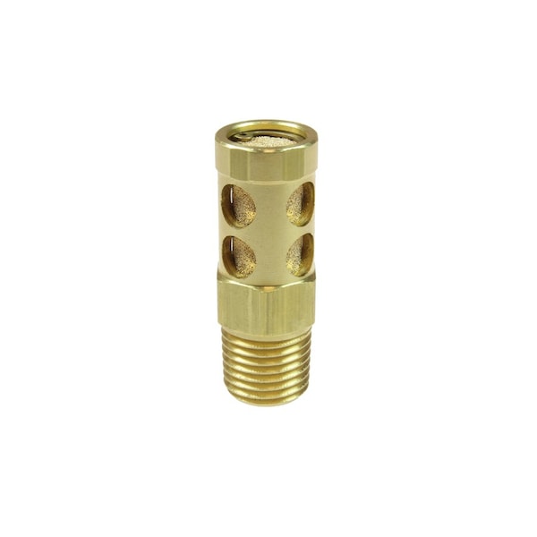 Brass Muffler 1/2" MPT